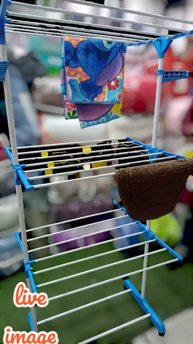 3 Layer Clothes Hanger & Drying Rack