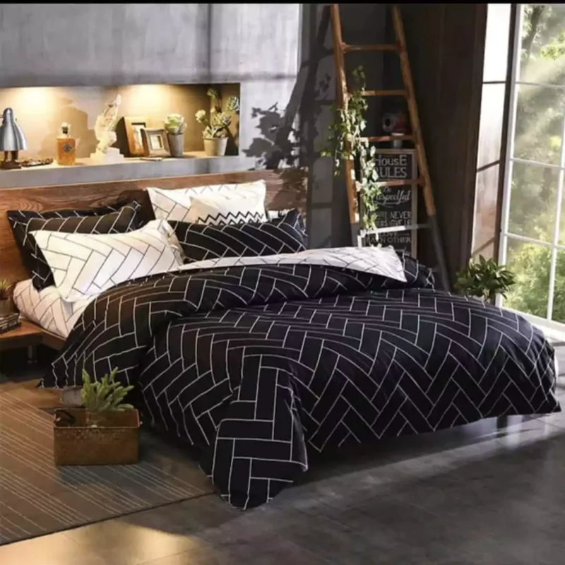 Nordic Style Cotton Microfiber Duvet Cover - Image 5