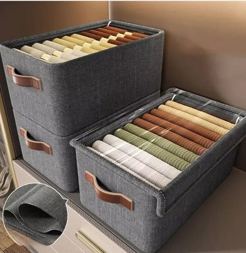 Stylish Grey Closet Organizers