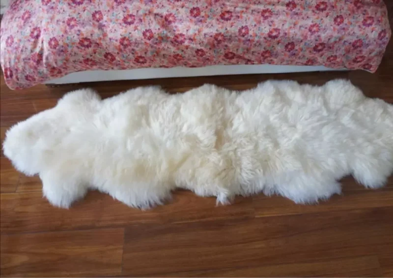 Fluffy Bedside Mat - Image 2