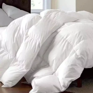 Plain white unbinded duvet
