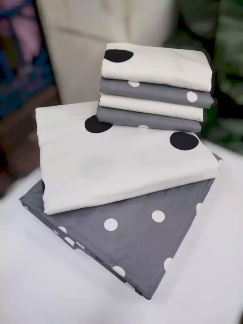 Patterned Cotton Bedsheets - Image 5