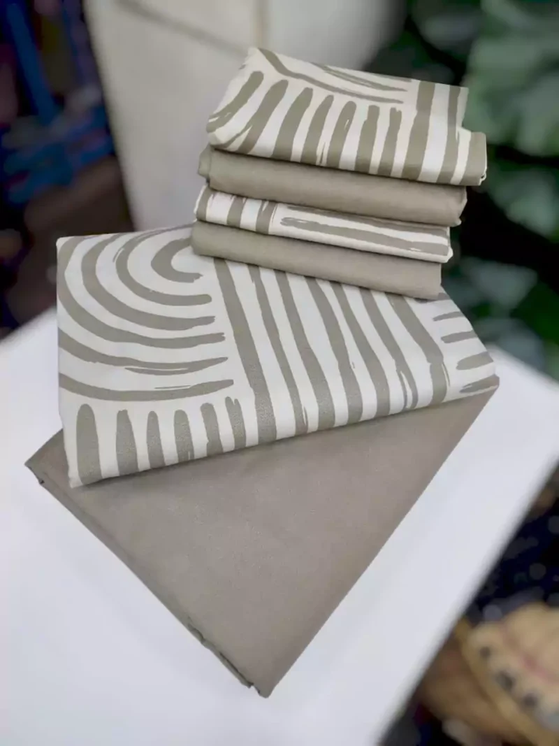 Patterned Cotton Bedsheets - Image 3