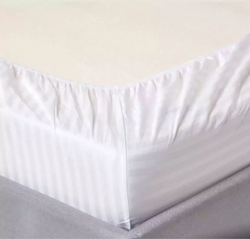 Striped Cotton Bedsheet - Image 4